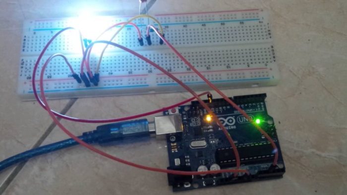 Beleuchtungssystem wohnzimmer arduino