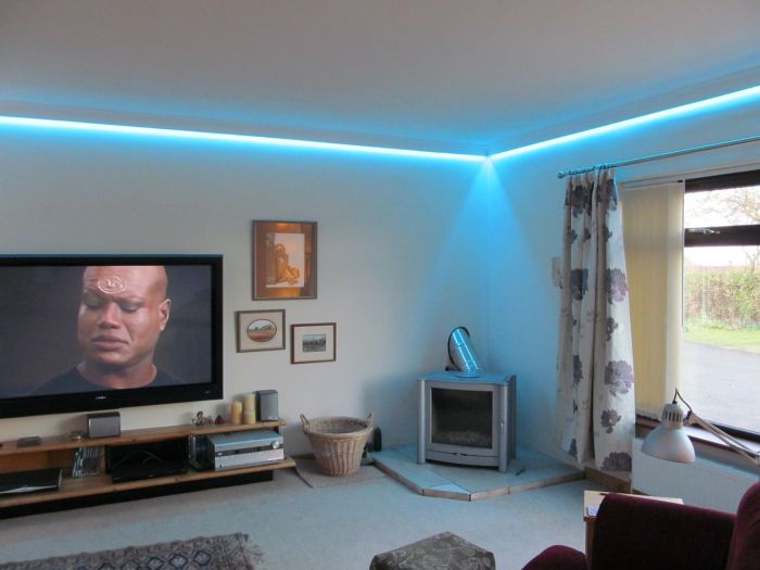 Beleuchtungsideen wohnzimmer led